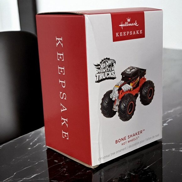 Hallmark 2024 Keepsake Ornament Hot Wheels Monster Trucks Bone Shaker - Picture 4 of 13